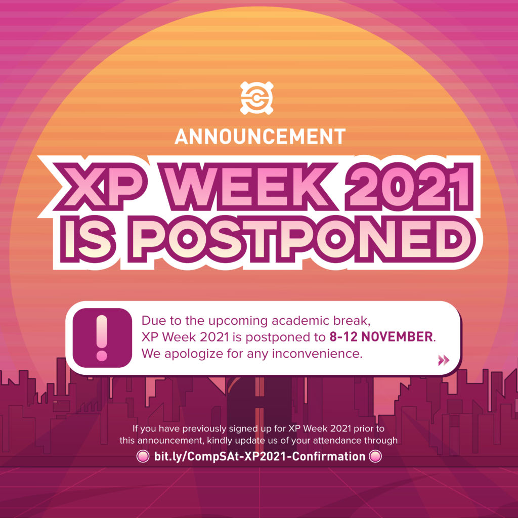 Xperience Week Postponement V1